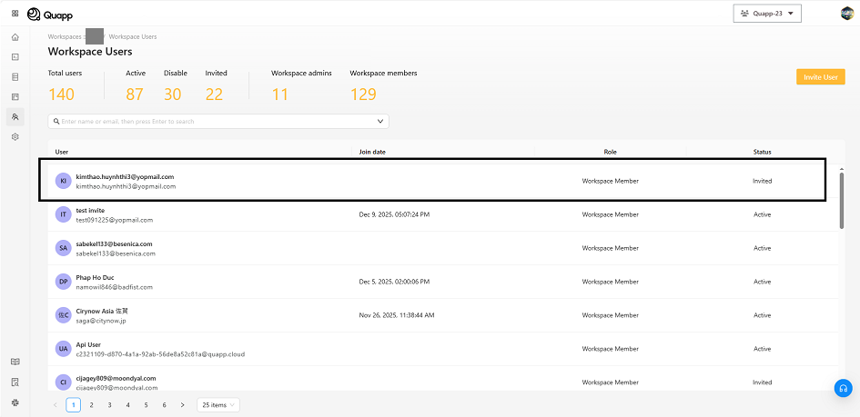 Invitation-Successful