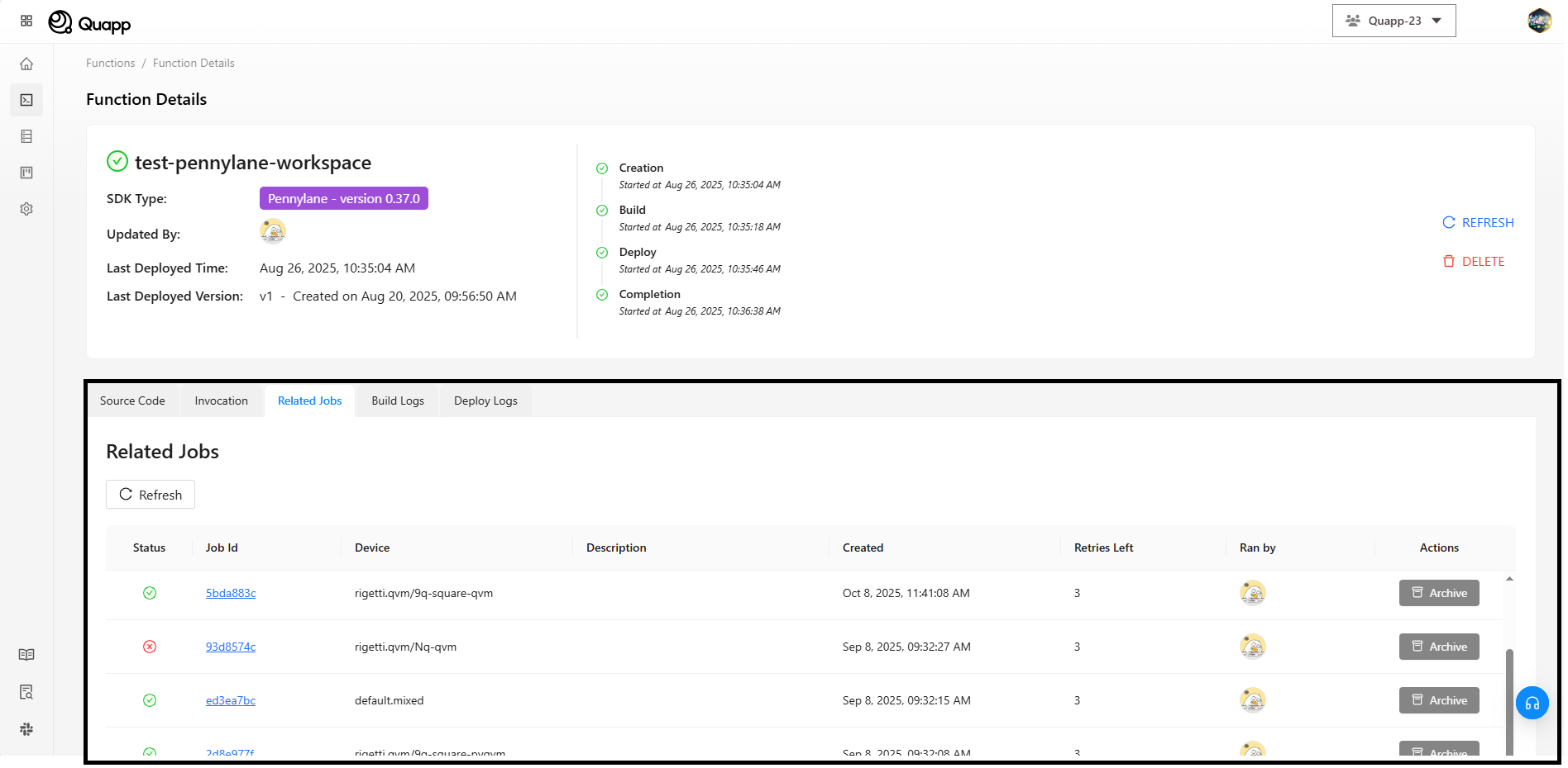 From Function Details